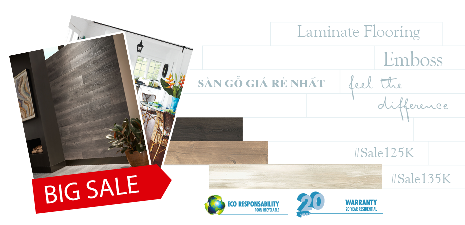 sàn gỗ khuyến mãi