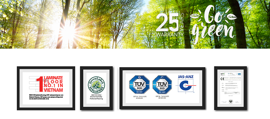 sàn gỗ thân thiện môi trường