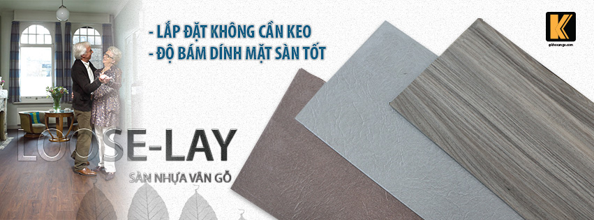 Sàn nhựa Loose-lay Sàn nhựa Loose-lay