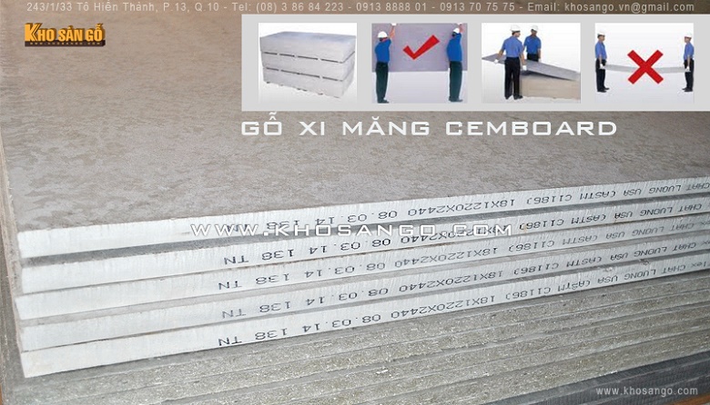 tấm xi măng cemboard